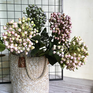 Pastel Hydrangea Buds